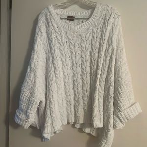 White POL sweater
